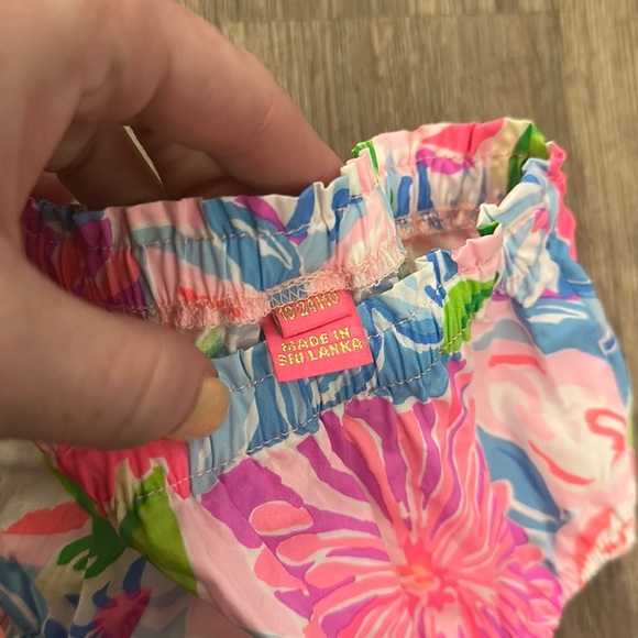Lilly Pulitzer Baby Bloomer / Diaper Cover 18-24 months - Picture 3 of 3